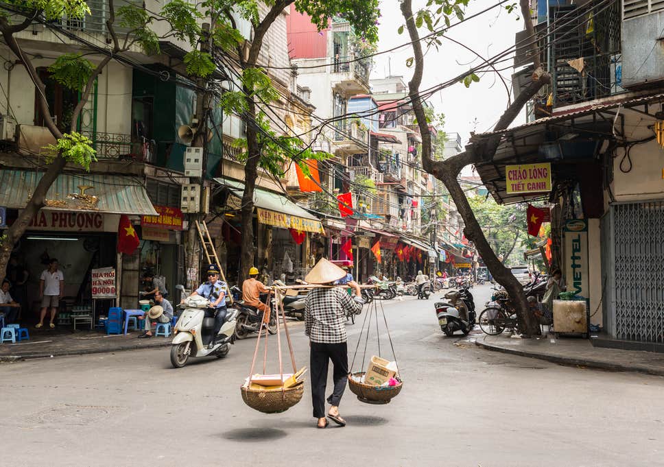 street in Hanoi