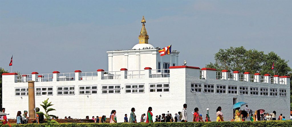 Lumbini - the birth place of Buddha