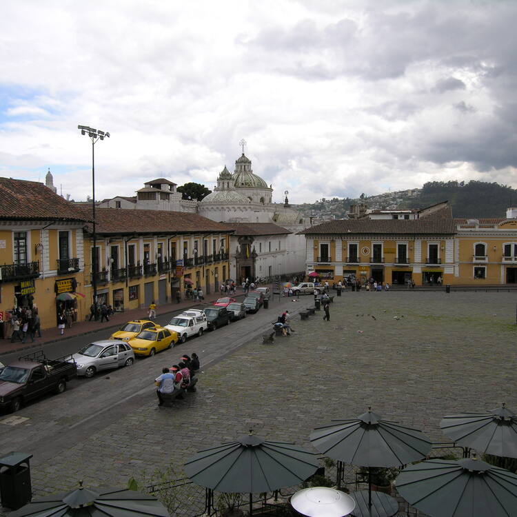 Historical Quarter of Quito Ecuador